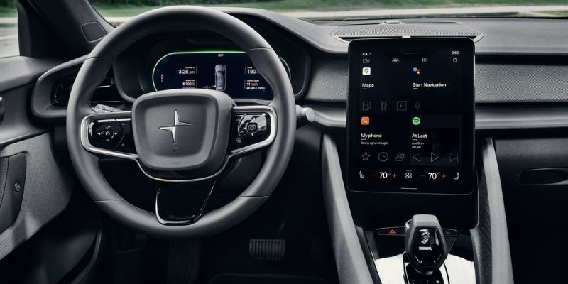 Polestar 2 2023 interior